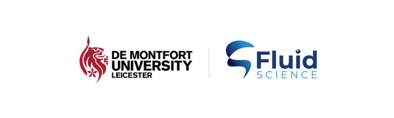 DMU + Fluid Science Logos