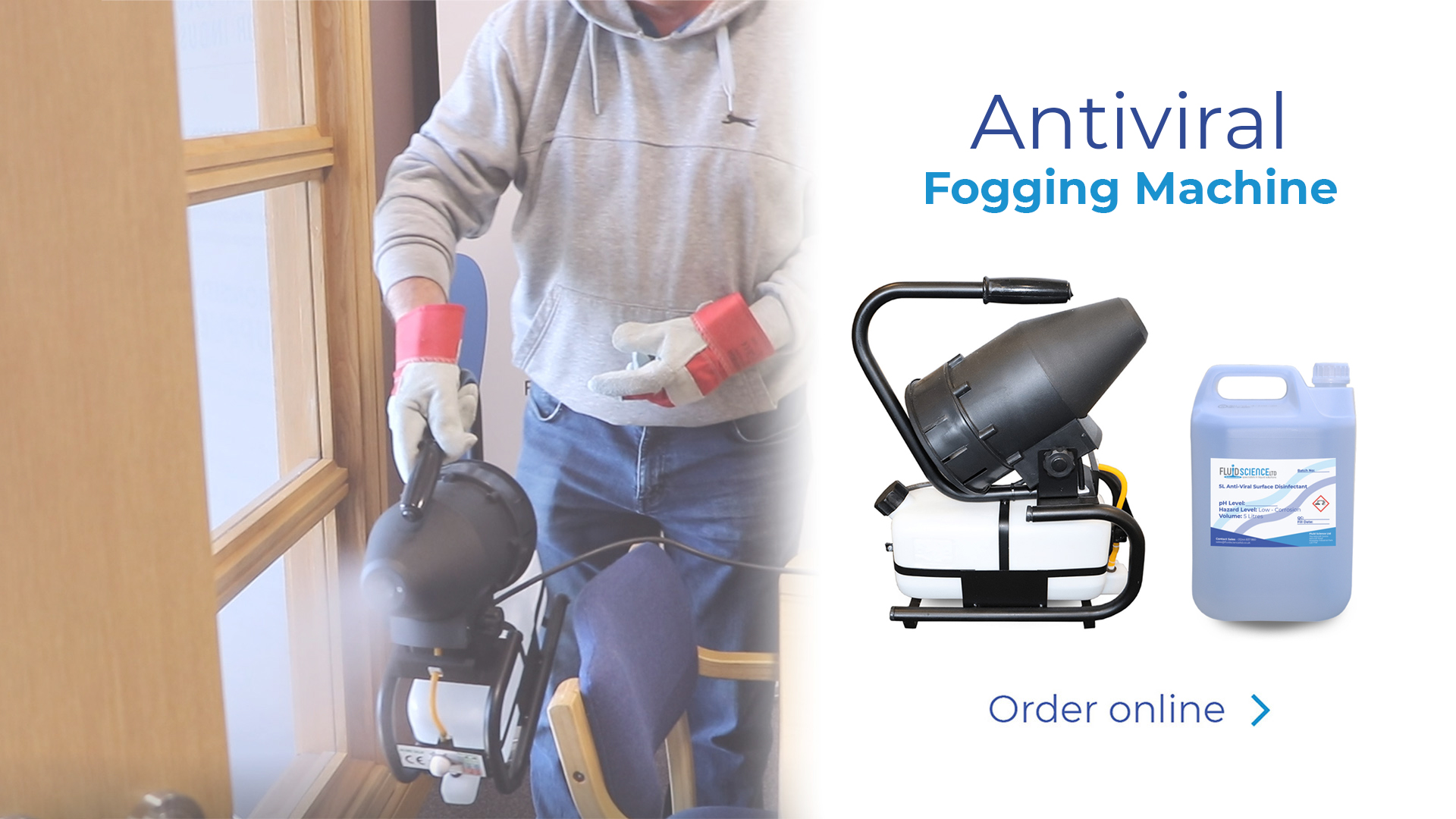 Antiviral Fogging Machine Kills 99 99 Of Viruses And Covid 19