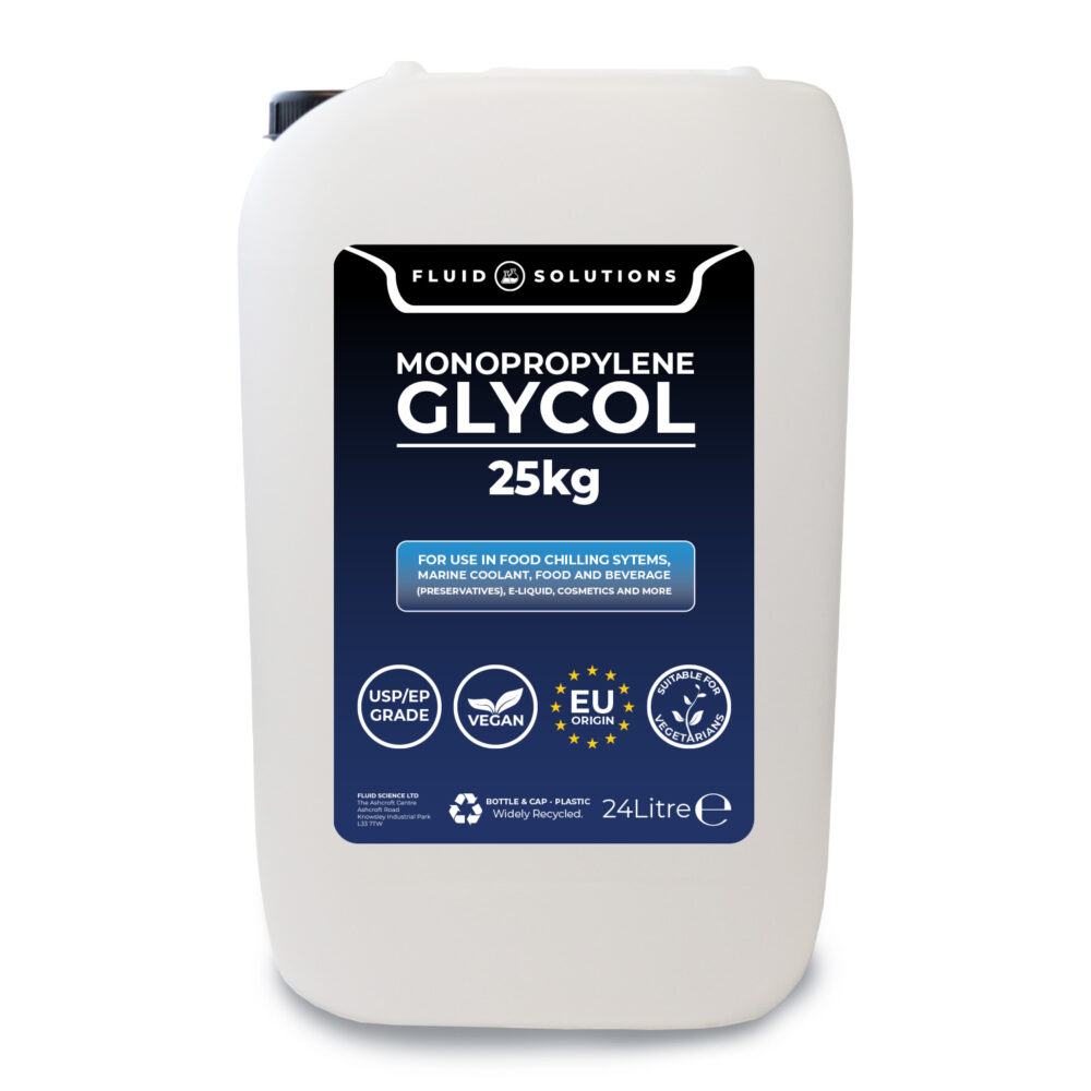 Monopropylene Glycol 25kg - 24 Litres.