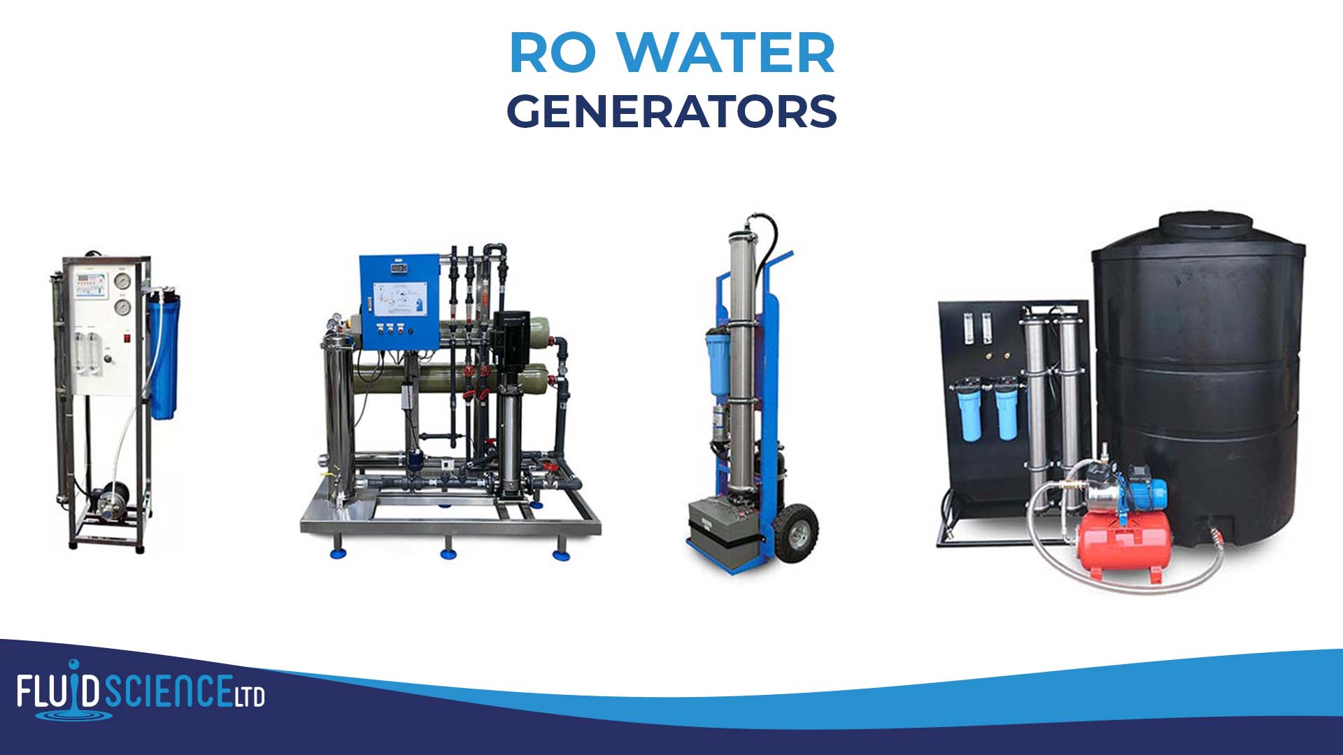 Reverse Osmosis System Deionised Water Generators Fluid Science